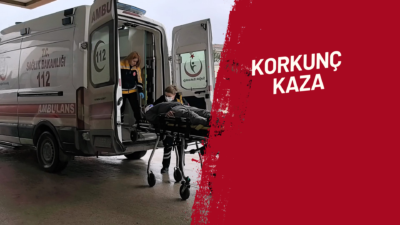 İnegöl OSB'de bir meyve suyu fabrikasında kamyon kasasından düşen 36