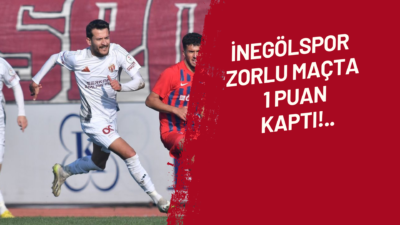 İnegölspor ilk yarının bitmesi ile birlikte çalışmalara hızlı şekilde başlamıştı.
