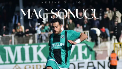 Adıyaman’da oynanan TFF 3. Lig mücadelesinde İnegöl Kafkas Gençlik, deplasmanda