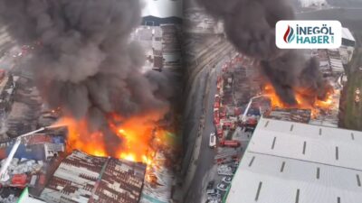 Bursa’nın Yıldırım ilçesine bağlı Vakıf Mahallesi’nde sabah saatlerinde büyük bir