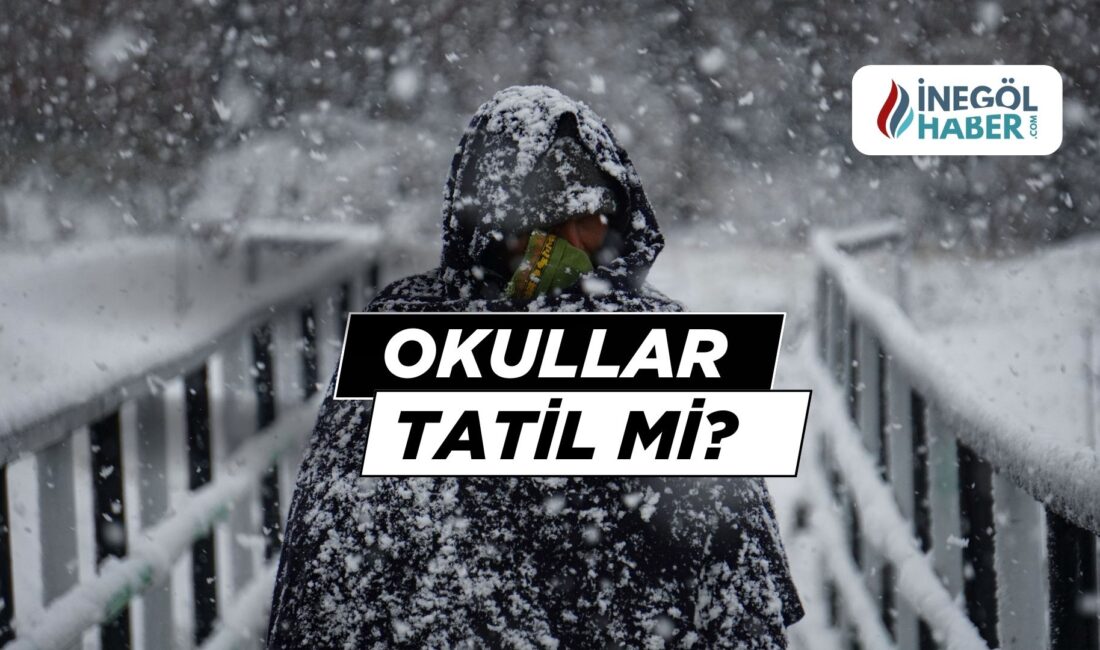 Meteoroloji Genel Müdürlüğü'nün uyarılarının ardından Bursa'nın birçok bölgesinde kar yağışı