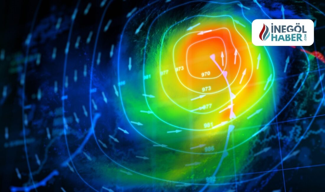 İnegöl’de 24 Şubat Pazartesi günü parçalı bulutlu bir hava beklenirken,