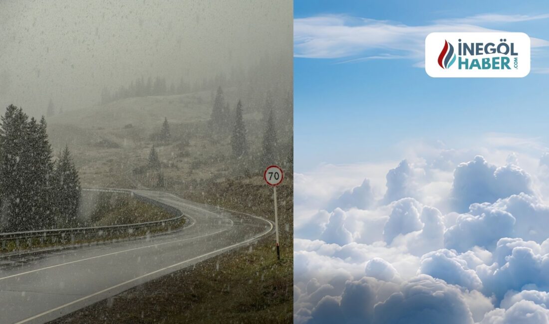 Sıcaklıkların azalması bekleniyor Bursa'nın İnegöl ilçesinde bugün sıcaklıklar öğle saatlerinde 21 dereceye kadar