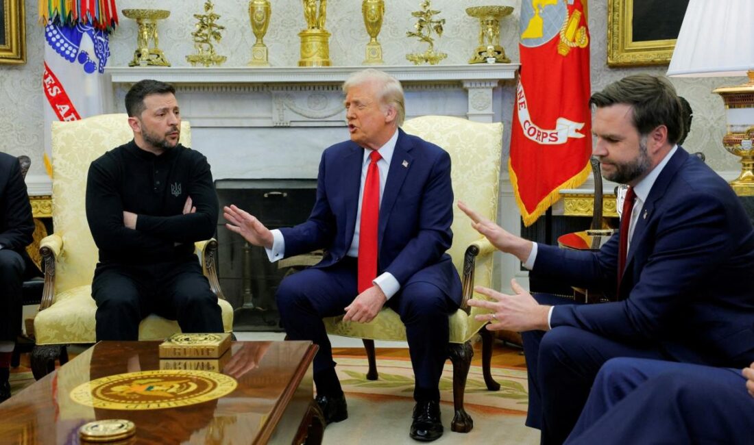 Oval Ofis’te Gerilim: Trump ve Zelenskiy Arasında Sert Tartışma ABD Başkanı Donald Trump ile Ukrayna Devlet Başkanı Volodimir Zelenskiy