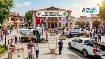 İnegöl Belediye Başkanı Alper Taban, Ramazan Bayramı öncesi ulaşım, temizlik,